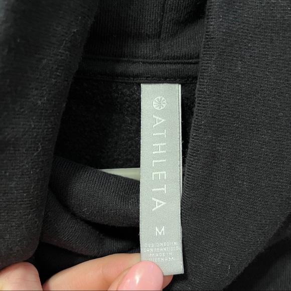 Athleta Black 24/7 Funnel Neck Sweater - Picture 6 of 7